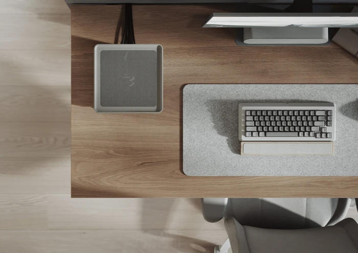 Fractal Design Mood Light Gray, Mini-ITX