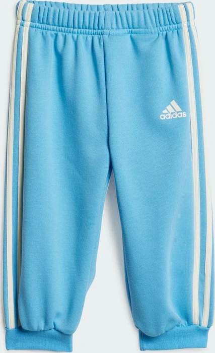 adidas Essentials Allover Print Trainingsanzug ivory/semi blue burst (Junior)