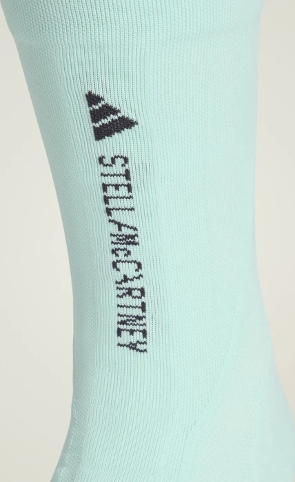 adidas by Stella McCartney Crew Socken semi flash aqua/aurora black (Damen)
