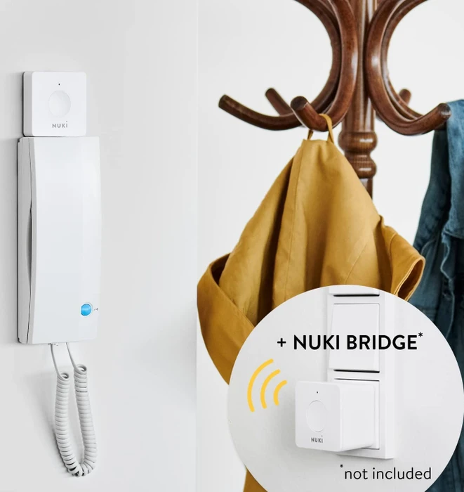 Nuki Opener, Smart Türöffner für Gegensprechanlagen, weiß