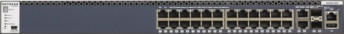 Netgear ProSAFE M4300 Rackmount Gigabit Managed Switch, 26x RJ-45, 2x SFP+