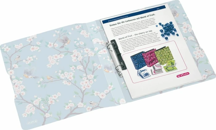 Herlitz easy orga to go Ringbuch 2-Ring, 25mm, A4, Ladylike Birds