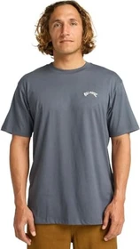 Billabong Arch Crew T-Shirt kurzarm ombre blue (Herren)