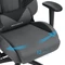 Songmics Gamingstuhl, grau/schwarz Vorschaubild