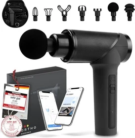 OrthoMechanik OrthoGun 3.0 Vibrationsmassagegerät schwarz