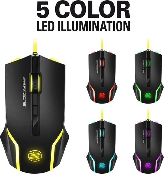 Sharkoon Shark Zone GK15 Gaming, USB, DE