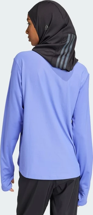 adidas Own The Run Half-Zip Laufshirt langarm semi cobalt blue (Damen)
