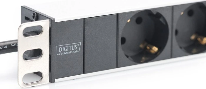 Digitus 19" Steckdosenleiste, 1HE, 8-fach, 240V, 2m