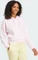 adidas Essentials 3-Streifen French Terry Hoodie clear pink/white (Damen) Vorschaubild