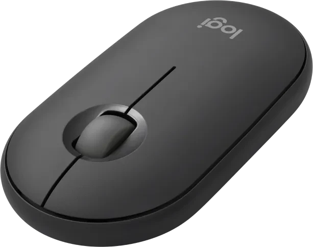 Logitech Pebble 2 Combo for Mac schwarz/grau, Logi Bolt, USB/Bluetooth, DE