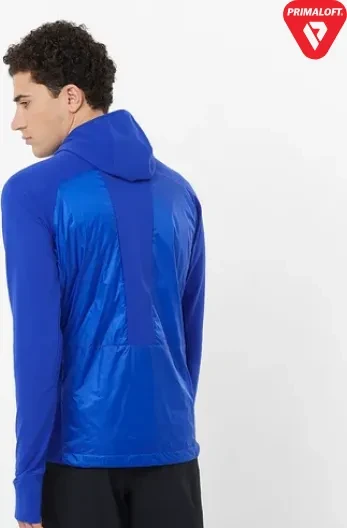 Salomon Elixir Hybrid Hooded Funktionsjacke surf the web (Herren)