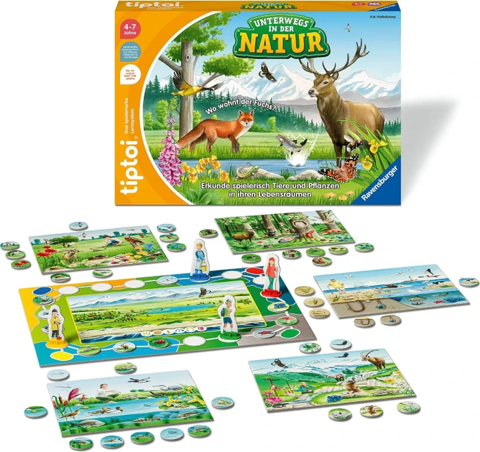 Ravensburger tiptoi Spiel: Unterwegs in der Natur