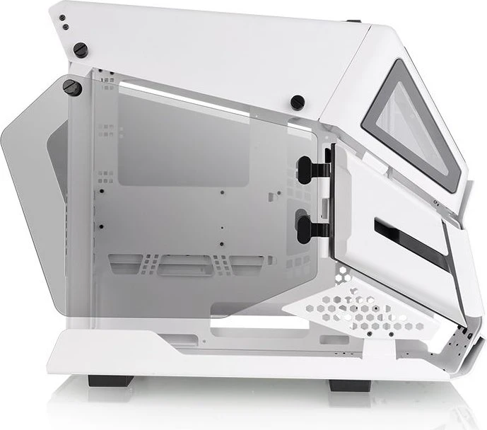 Thermaltake AH T200 Snow Edition, weiß, Glasfenster