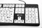 Geemarc Großschrifttastatur V3 weiß, USB, DE Vorschaubild