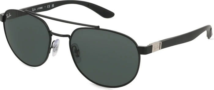 Ray-Ban RB3736 56mm polished black/dark green
