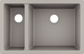 Hansgrohe S51 S510-U635 180/450 Unterbau Becken rechts betongrau