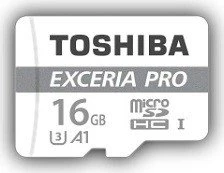 Toshiba Exceria Pro M402 R95/W95 16GB Kit, UHS-I U3, A1, Class 10 (THN-M402S0160E2)