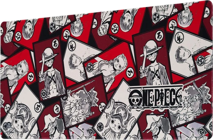 Grupo Erik Editores Official One Piece XL, 800x350mm, Motiv schwarz/weiß/rot