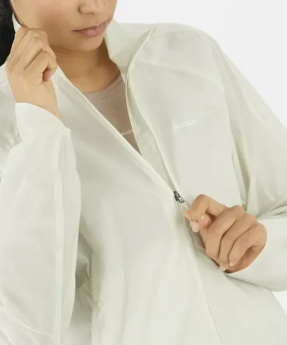 Salomon SHAKEout Fly Laufjacke icicle (Damen)
