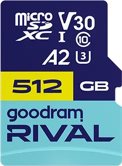 goodram RIVAL M2AA microSD Series