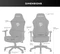 Anda Seat Phantom 3 Pro L Gamingstuhl, Stoff grau Vorschaubild