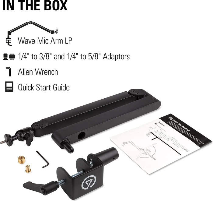 Elgato Wave Mic Arm LP schwarz