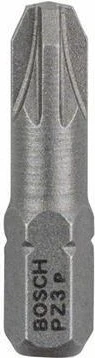 Bosch Professional Extra Hart Pozidriv Bit 1/4", PZ4x25mm, 100 Stück