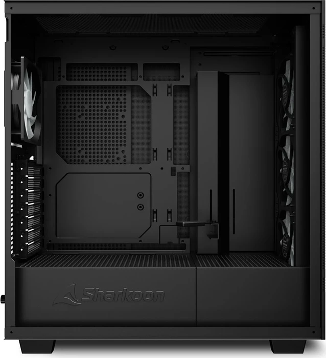 Sharkoon Rebel C50 RGB Black, Glasfenster