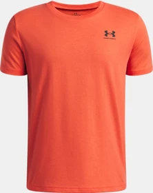 Under Armour Sportstyle Funktionsshirt kurzarm venom red/black (Junior)