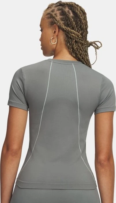 Under Armour Vanish Seamless Funktionsshirt kurzarm clay green/titanium (Damen)