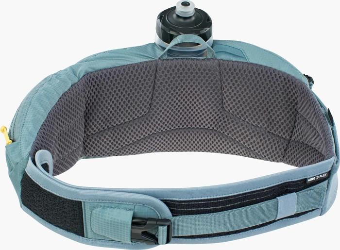 Evoc Hip Pouch Pro mit Trinkflasche steel