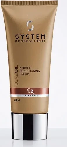 Wella System Professional L2 LipidCode LuxeOil Keratin Conditioning Cream, 200ml