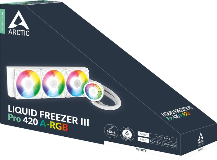 ARCTIC Liquid Freezer III Pro 420 A-RGB, weiß