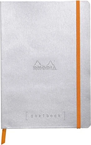 Rhodia Boutique goalbook, A5, punktiert, Softcover, silber, 120 Blatt