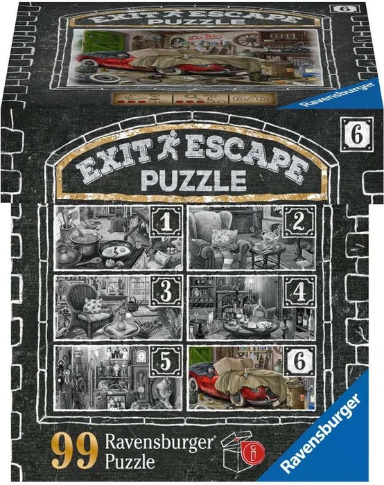Ravensburger Puzzle EXIT Im Gutshaus Garage