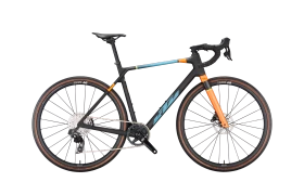 KTM X-Strada Master carbon matt/pale orange/blue/lemon Modell 2023
