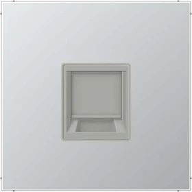 Jung Serie LS Modular-Jack-Steckbuchsen 1fach UMA-CAT6A RADIALL Panduit Assmann, Aluminium