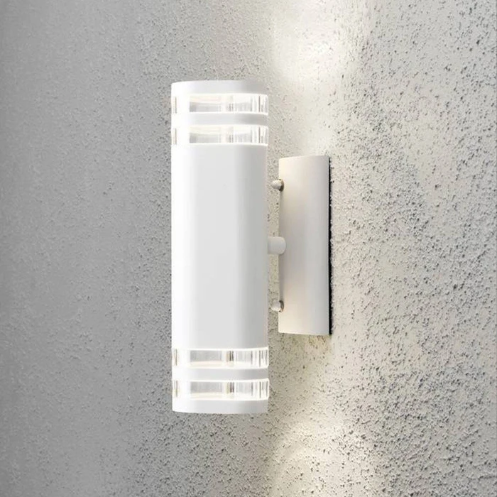 Konstsmide Modena GU10 35W 8.5cm Wandleuchte 2-flammig weiß