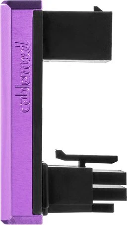 CableMod 12VHPWR Winkeladapter 180 Grad, Variante A, Sense-Pins an der Unterseite, violett