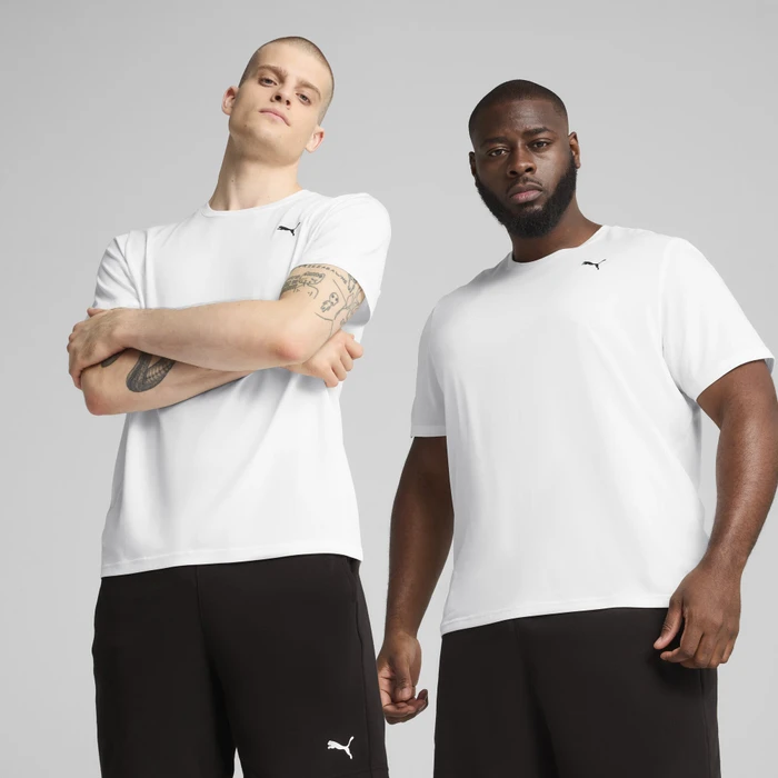 Puma TAD Essentials Funktionsshirt kurzarm puma white (Herren)