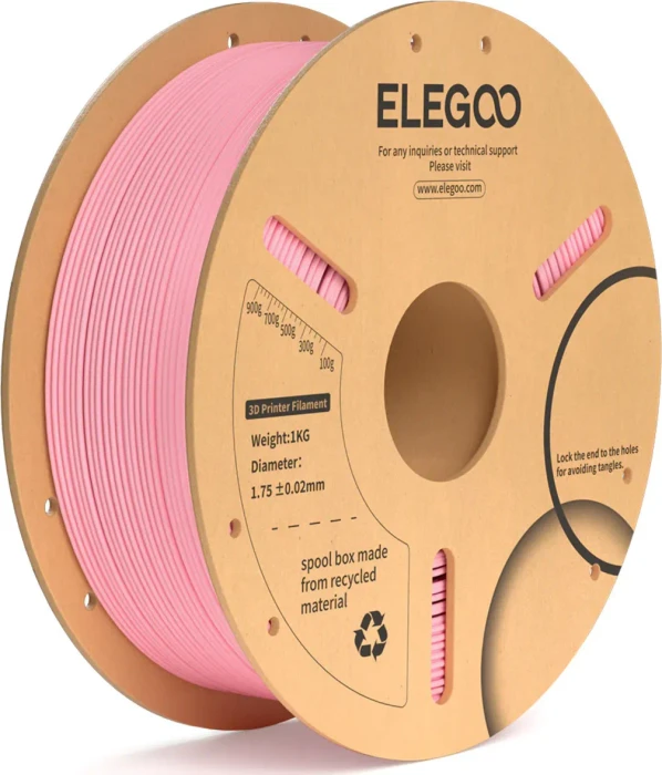 Elegoo PLA+, Wood, Spule, 1.75mm, 1.00kg