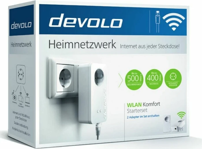 devolo WLAN Komfort, Starterset, 2er-Pack