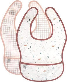 Lässig Lätzchen mit Auffangschutz Garden Explorer Schnecke, 2 Stück