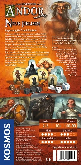 Die Legenden von Andor - Neue Helden (Erweiterung)