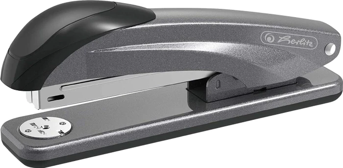 Herlitz Heftapparat Metall 24/6 16cm, Anthrazit