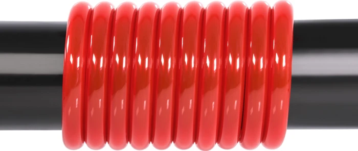 Alphacool AlphaTube HF, 16/10mm, 3m, UV rot, retail