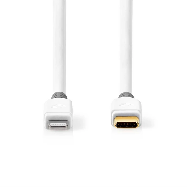 Nedis Lightning-Kabel USB 2.0 Apple Lightning 8-Pin/USB-C Stecker 2.0m
