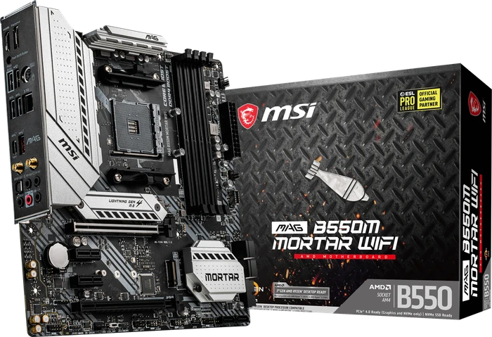 MSI MAG B550M Mortar WIFI (AMD AM4)