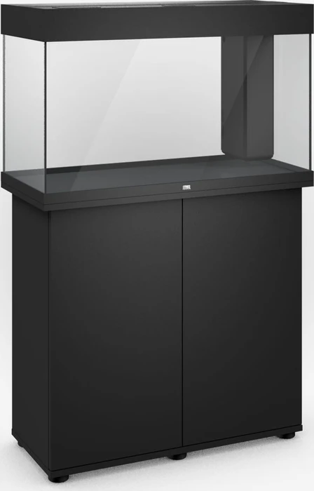 Juwel Rio 125 LED Aquarium-Set mit Unterschrank, schwarz/schwarz, 125l