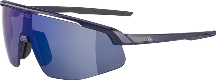 Alpina Turbo Pro Q-Lite blue gloss/mirror blue